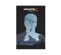 JNBDR Uncharted 4 A Thief's End Game 5 Canvas Poster Wall Art Decor Print Picture Paintings for Living Room Bedroom Decoration Unframe: 24x36inch(60x90cm)