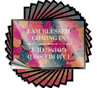 JNBT Stickers I Am Blessed, For Room Door Decor Girly Woman Sticker Cup