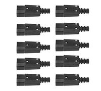 Jnchdghwa 10PCS IEC 320 C14 Power Adapter Cable Plug Rewirable Connector Socket 3Pin Male