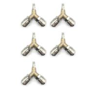 Jnchdghwa 10X Compressed Air Connection, Compressed Air Distributor, Compressed Air Switch, with 1/4 Inch Connections