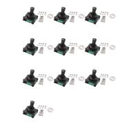 Jnchdghwa 10X Joystick Switch AC 240V 5A 4NO 4NC Momentary 2.5mm Fixing Thread Joystick Switch