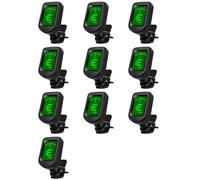 Jnchdghwa 10X Universal Guitar Tuner Ukulele Violin 12 Tone Electronic Tuner Tuner Musical Instrument Accessories