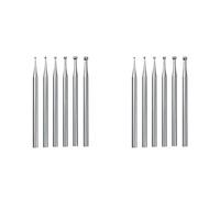 Jnchdghwa 12 Pcs Open Mouth Cup Burr - 3/32 Inch Shank Jewelry Setting Cup Burs Wire Rounder Bits Lapidary Making Bits (008-023)