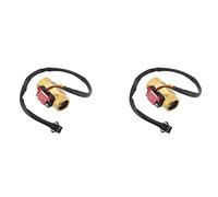 Jnchdghwa 2 Piece of -B1 Turbine Water Sensor G1 / 2 Inch Electromagnetic Brass in-Line Hall Switch Male Thread 1-25 L/Min