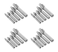 Jnchdghwa 20Pcs HSS Counterbore End Mill M3-M8 Pilot Slotting Tool Milling Cutter Countersink End Mills