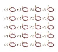 Jnchdghwa 20X 900mm Gas Stove Universal Thermocouple Kit M6X0.75 with Spilt Nuts (100) Replacement Thermocouple