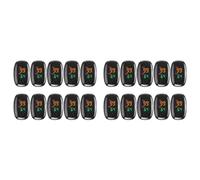 Jnchdghwa 20X Pulse Monitor Blood Oxygen Saturation Detector Blood Oxygen Monitor with Digital Display High Precise Oximeter Meter
