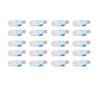 Jnchdghwa 20X USB Temperature Data Logger 14400 Points USB Report 60 Days IP65 Disposable Recorder