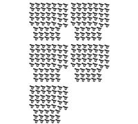 Jnchdghwa 250PCS 30mm Solar Panel Water Drainage Clips Photovoltaic Panel Water Drained Clip Auto Remove Stagnant Water Dust