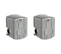 Jnchdghwa 2Pc Pessure Switch for Well Pump, 30-50Psi Water Pressure Switch, 1/4In Female NPT Water Pump Pressure Control Switch