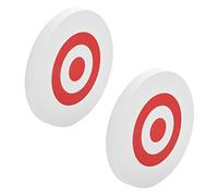 Jnchdghwa 2pcs 25 x 3cm Archery Eva Foam Target Self Healing Bow Moving Hunting Practice White+Red