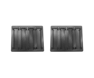 Jnchdghwa 2X 2.8 Inch 4 Slots Base Bracket for Bitcoin Crypto Solo Lottery Miner 4 Slots Stand Black