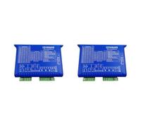 Jnchdghwa 2X 2Phase Digital Stepper Driver 2DM860H 2.1A-8.4A 24-110VDC 18-80VAC Universal for NEMA34 Motor CNC Engraving Machine