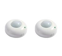 Jnchdghwa 2X 360° Adjustable Ceiling Motion Sensor Detector, Occupancy Light Switch for Saving and Security