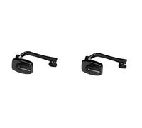 Jnchdghwa 2X 360 Degree Adjustable MTB Road Bicycle Eyeglass Rear View Mirror Universal Pro Bicycle Ultra Light Helmet Rearview