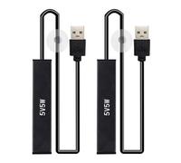Jnchdghwa 2X 5W Mini Aquarium Heater USB Charging for Small Fish Tank Heater