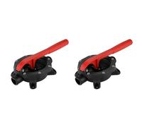 Jnchdghwa 2X 720GPH Manual Pump Hand Tools Water Transfer Maintenance Boat Diaphragm Plastic Bilge Anti Hand Diaphragm Bilge Pump