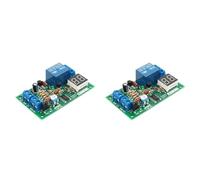 Jnchdghwa 2X DC12V LED Display Countdown Timing Timer Delay Turn Off Relay Switch Module