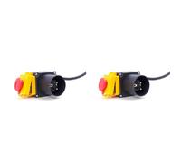 Jnchdghwa 2X KOA7 250V 16A Wood Splitting Machine Solenoid Push Button Switch HCK3T Log Cutting Machine