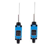 Jnchdghwa 2X ME-8169 Flexible Coil Spring Arm Mini Limit Switch for CNC Mill Plasma