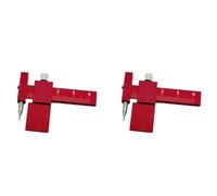 Jnchdghwa 2X Model Equidistant Scribing Ruler Parallel Scribers Create Contour Isometric Parallel Scribe Building Tools