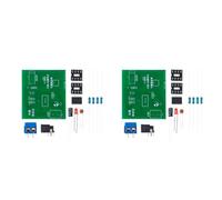 Jnchdghwa 2X Optocoupler Tester Kit 555 Application Circuit Board Practice Welding DIY Electronic Spare Parts Kit Without DC Cable
