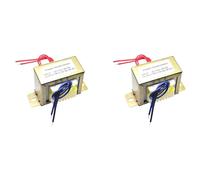 Jnchdghwa 2X Power Transformer Dual AC 18V 50W EI Transformer 110V in Optional for Preamplifier 2.1 Amplifier Tone Board A