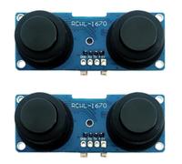 Jnchdghwa 2X RCWL-1670 Waterproof Transceiver Split Ultrasonic Ranging Module 2cm-400cm Distance DC3-5V