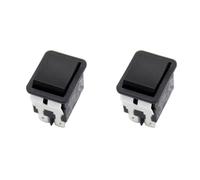 Jnchdghwa 2X Rocker Switch, HY12-9-3 6Pins Industrial Electric Rocker Switch 125V/250V Pushbutton