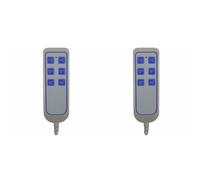 Jnchdghwa 2X SK-04 Lift Chair Hand Controller IP66 Lifting Bed Remote Control Electric Push Rod Controller with 8 Pin 9 Core Plug