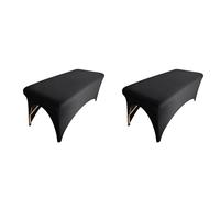Jnchdghwa 2X Spa Bed Cover Professional Lash Bed Cover Stretchy Massage Table Cover Beauty Bed Protective Topper, Excellent