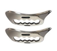 Jnchdghwa 2X Stainless Steel Gua Sha Scraping Massage Tool Soft Tissue Mobilization Body Pain Scraping Tool
