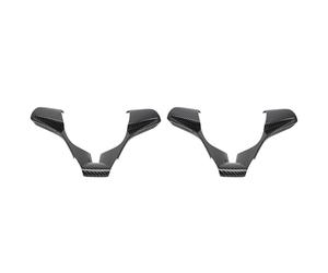 Jnchdghwa 2X Steering Wheel Moulding Cover Trim Insert Sticker For- 2009-2015