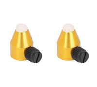 Jnchdghwa 2X Tuning Fork Feet Accessory, Relieve Stress Reduce Anxiety Versatile Tuning Fork Healing Crystals Feet for Meditation