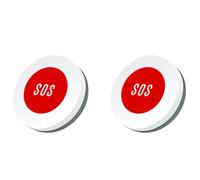 Jnchdghwa 2X Tuya Smart ZigBee SOS Button Sensor Alarm Elderly Children Alarm Emergency Help Switch Tuya Smart Life Remote Control