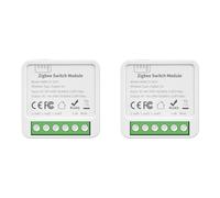 Jnchdghwa 2X Tuya Zigbee 3 CH DIY Smart Switch 3-Way Control Light Relay Smart Life Wireless Remote Control Zigbee Switch Module