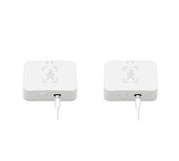 Jnchdghwa 2X Tuya Zigbee Human Presence Detector Smart Human Body PIR Sensor MmWave Radar Microwave Motion Sensor Intensity Detect