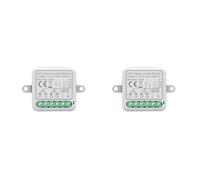 Jnchdghwa 2X Tuya Zigbee Smart Curtain Switch Module 2CH Intelligent Circuit Breaker Support APP Remote Control for Curtain Switch