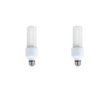 Jnchdghwa 2X UVA UVB Light Bulb for Birds 2.4 UVB 20W Compact Flourescent Lamp for All Kinds Captive Birds A
