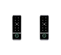 Jnchdghwa 2X WiFi TUYA App Biometric Fingerprint Access Controller Keypad IP66 Waterproof Standalone Door Access Control System(B)