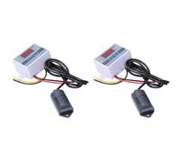 Jnchdghwa 2X XH-W3005 AC 110-220V 10A Digital Humidity Controller 0-99% Humidity Regulator with Humidity Sensor