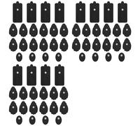 Jnchdghwa 30 Pairs Unit Electrode Pads,3.5mm Snap Replacement Pads for Electrotherapy Reuse More Than 30 Times
