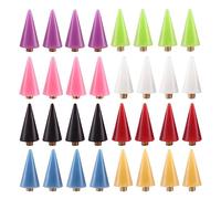 Jnchdghwa 32 Pieces Nail Rhinestones Picker Replacement Head Tips for Nail Dotting Pen to Pick Up Nail Gem Jewelry