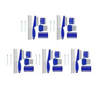 Jnchdghwa 35 Pieces Tear Stain Remover Comb Double-Sided Dog Eye Comb Brush Dog Combs Double Head Comb Multipurpose Tool