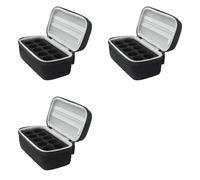 Jnchdghwa 3X 10 Slots Insulin Vial Protector Case, Insulin Vial Organizer Bag for Diabetics Standard 1ml 3ml 5ml and 10ml Vials