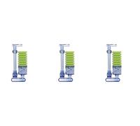 Jnchdghwa 3X Aquarium Filter,Ultra Quiet Aquarium Biochemical Fish Air Pump Tank Water Fall Double Foam Sponge Filters Xy-2881