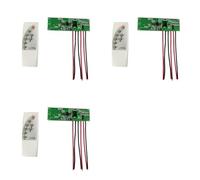 Jnchdghwa 3X Automatic Control Lamp Board with Remote Control Solar LED Driver Board Multi-Function Practical Human Body Induction