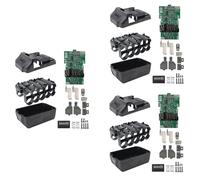 Jnchdghwa 3X BSL36A18 Li-Ion Battery Case PCB Board Circuit Box for 36V 18V MultiVolt MV Li-Ion Battery Housings