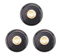 Jnchdghwa 3X Cello Endpin Stopper Stop Holder Anchor Protector Non-Slip with Metal Eye