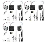 Jnchdghwa 3X Chiming Clock Mechanism Replacement,with Chime Melody Hour Trigger and 9 Set Hands for Vintage Grandpa Clock